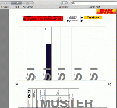 DHL pdf gone wild